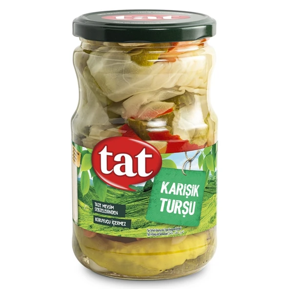 TAT KARISIK TURSU 650GR. CAM 0973(12) ürün görseli 1