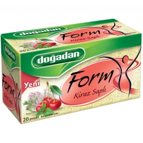 DOGADAN FORM 36GR KIRAZSAPLI CAY 20'LI ürün görseli 1