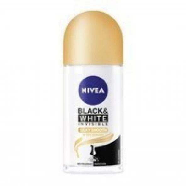 NIVEA ROLL-ON 50ML INV B&W SLK SMTH BAYAN ürün görseli 1