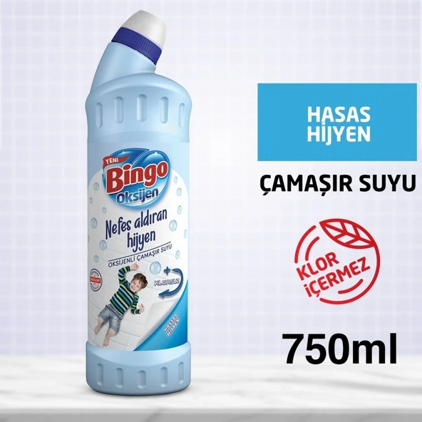 BINGO OKSIJEN 750ML HASSAS HIJYEN LIMON 5385 ürün görseli 1