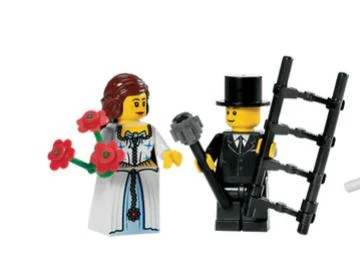 Lego Minifigür Suit Black, Top Hat, Black Legs, Black Eyebrows twn133a/twn132 ürün görseli 1
