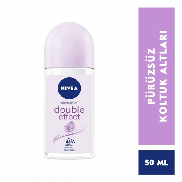 NIVEA ROLL-ON 50ML DOUBLE EFFECT BYN 3063 ürün görseli 1