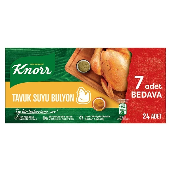 KNORR BULYON 240GR 24'LU TAVUKSU 0251 ürün görseli 1