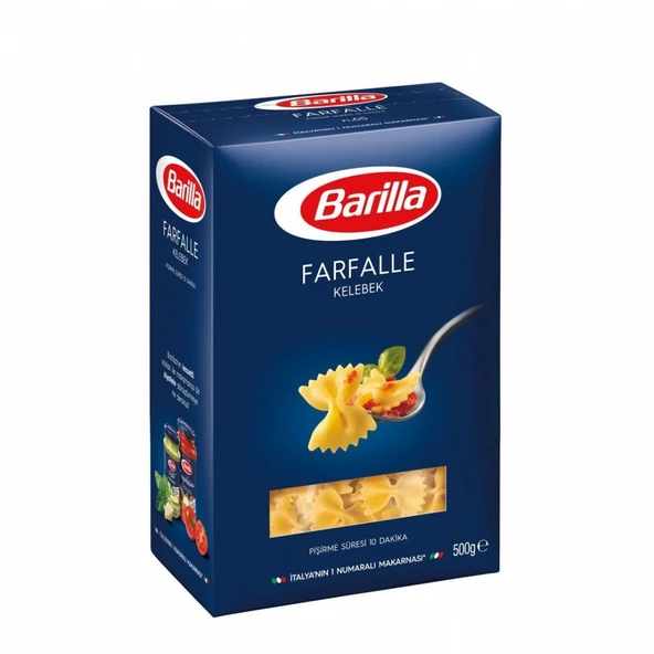 BARILLA 500GR KELEBEK ürün görseli 1