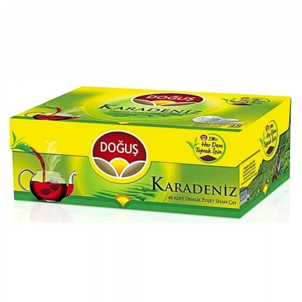 DOGUS  KARADENIZ 48'LI DEMLIK POSET CAY  153,6GR (16) ürün görseli 1