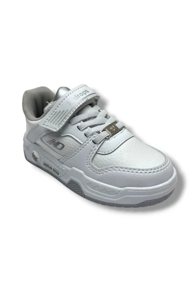 Ndrops 012-26 Deri Cırt Bantlı Çocuk Sneaker 26-30 ürün görseli 1