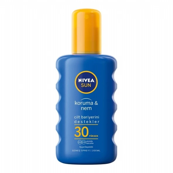 NIVEA SUN MOISTURIZING SPRAY30 200ML ürün görseli 1