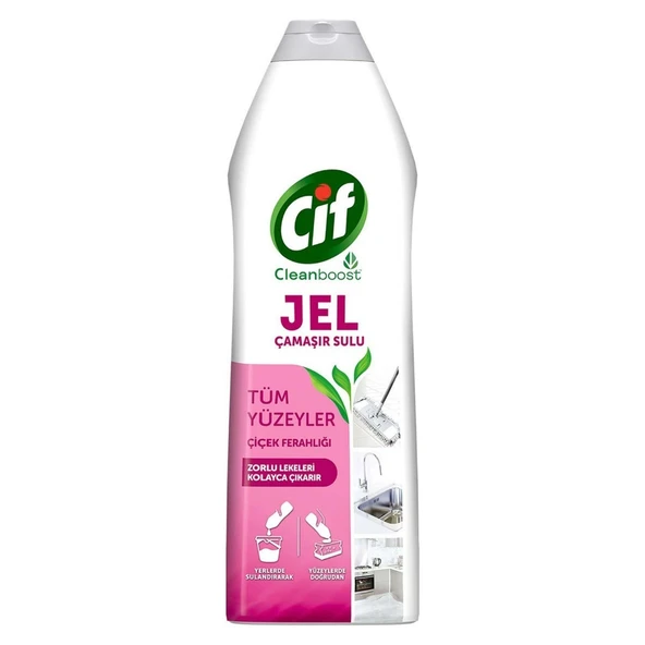 CIF TUM YUZEYLER JEL 750ML CICEK FERAHLIGI 6552 ürün görseli 1