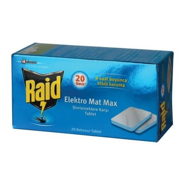 RAID ELEKTRO MAT 20'LI 1100 ürün görseli 1