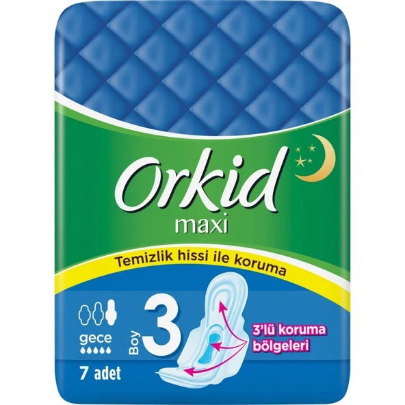 ORKID MAXI TEKLI GECE 7'LI 5454 ürün görseli 1