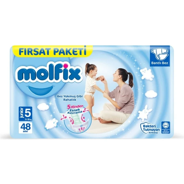 MOLFIX FIRSAT PKT. 48'LI JUNIIOR 11-18KG ürün görseli 1