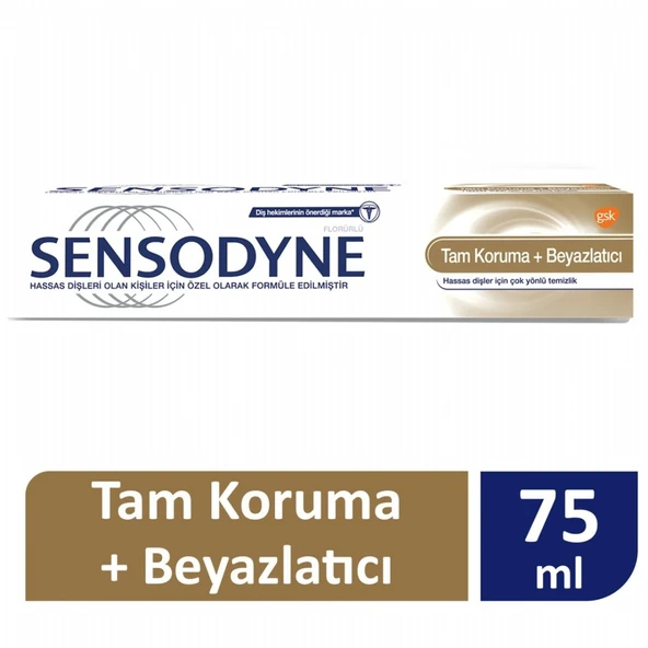SENSODYNE 75ML TAM KORUMA&BEYAZLATICI ürün görseli 1