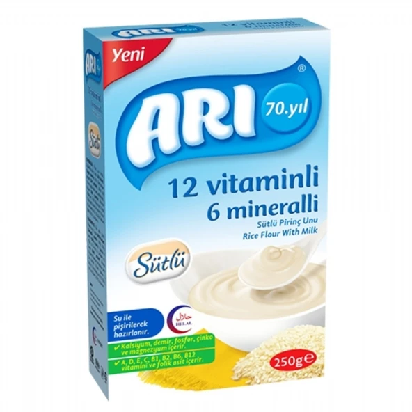 ARIMAMA 250GR SUTLU PIRINC UNU 1201414 ürün görseli 1