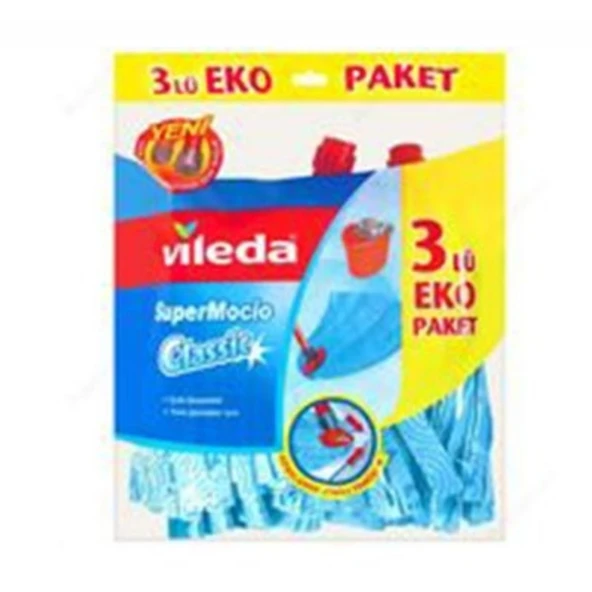 VILEDA SUPER PASPAS KLASIK 3AL 2ODE 25211 ürün görseli 1