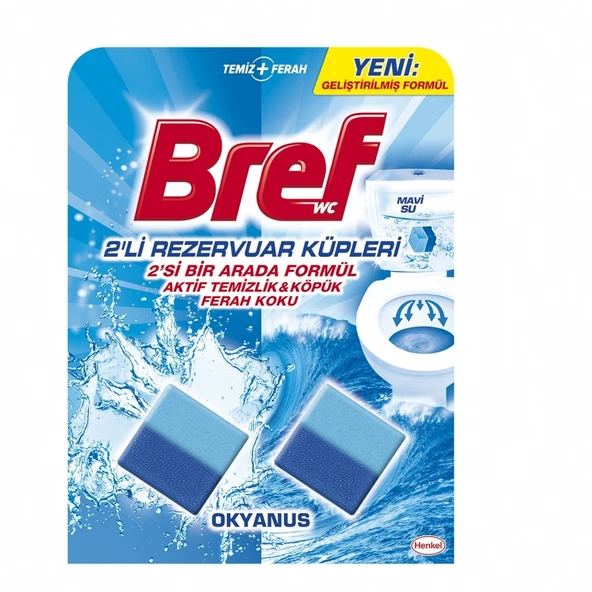 BREF WC AKTIF TEMIZ.KUPLERI 2X50GR 7787(24) ürün görseli 1