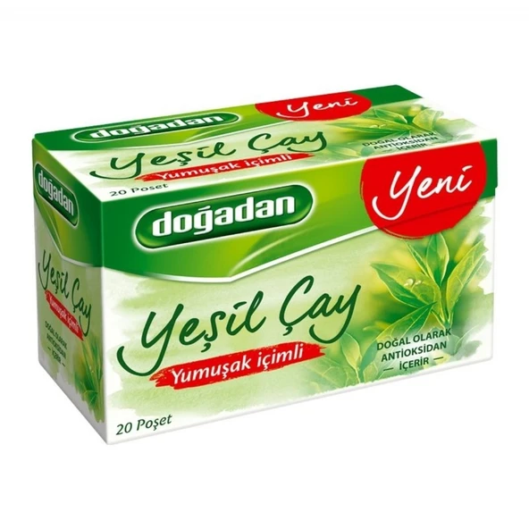 DOGADAN YESILCAY YUM. ICIMLI BITKI CAYI 20'LI 22GR ürün görseli 1