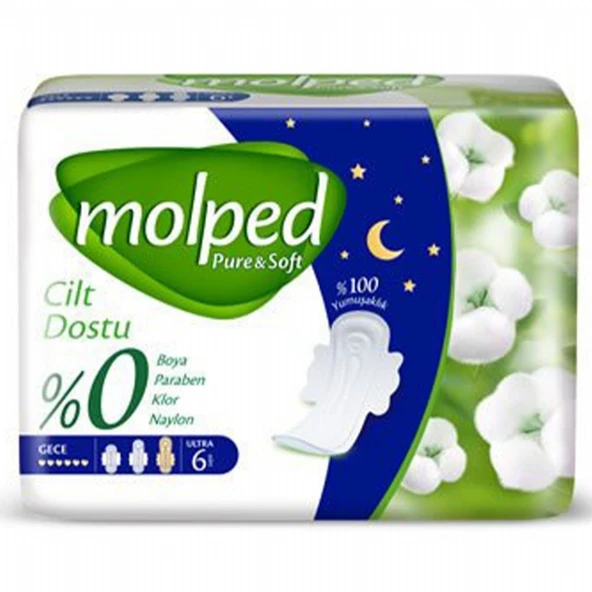 MOLPED P.SOFT ULTRA TEKLI 6 LI GECE 2339 ürün görseli 1