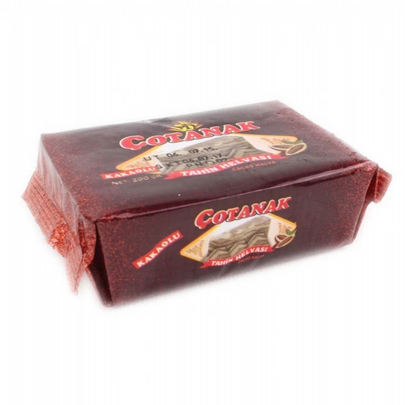 COTANAK  HELVA 200GR KAKAOLU ürün görseli 1