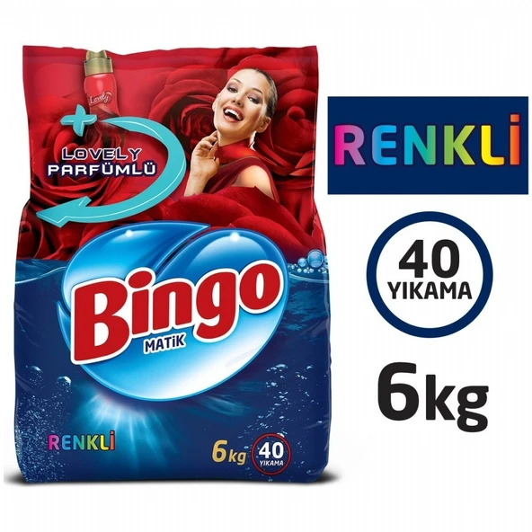 BINGO MATIK 6KG RENKLI ürün görseli 1