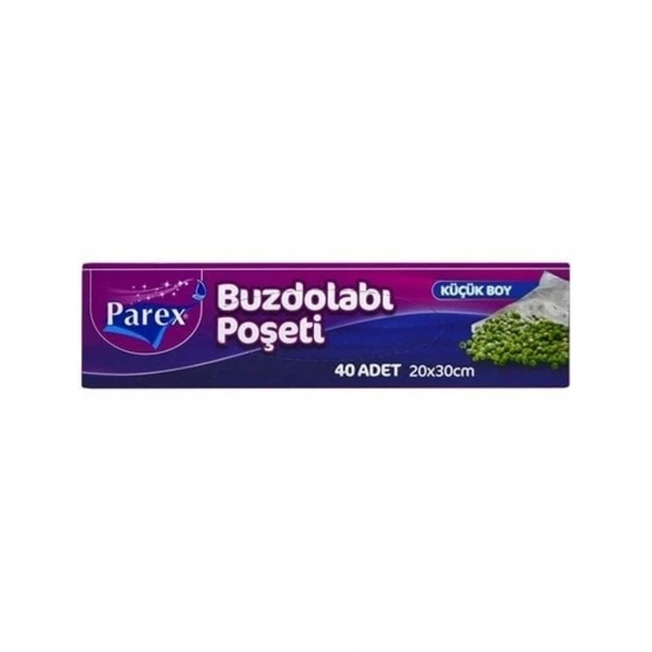PAREX BUZDOLABI  POSETI KUCUK 40'LI (20X30) ürün görseli 1