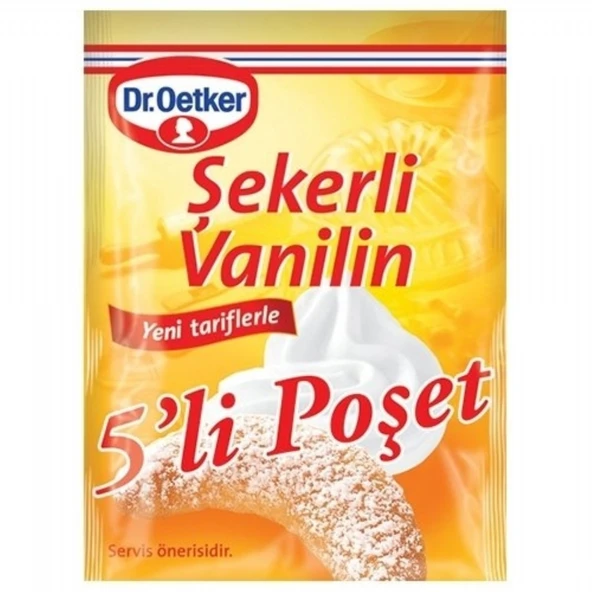 DR. OETKER VANILIN 5'LI PAKET 5GR ürün görseli 1