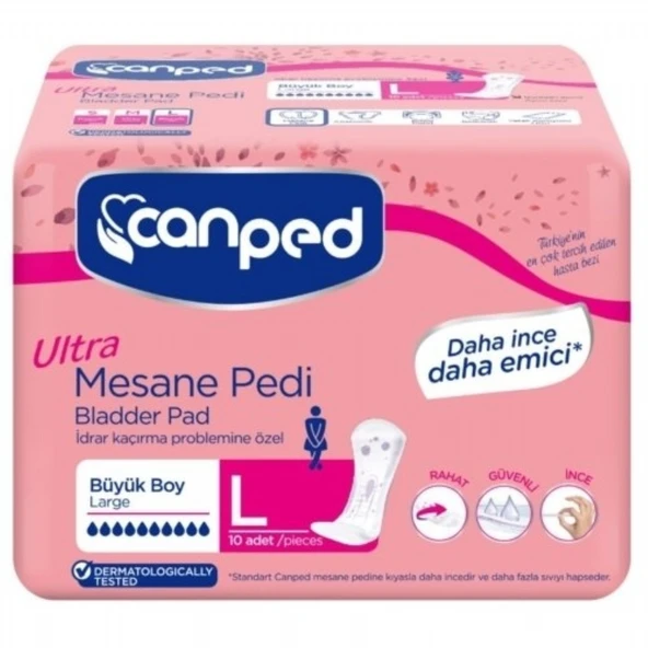 CANPED MESANE PEDI ULTRA BUYUK 10'LI ürün görseli 1