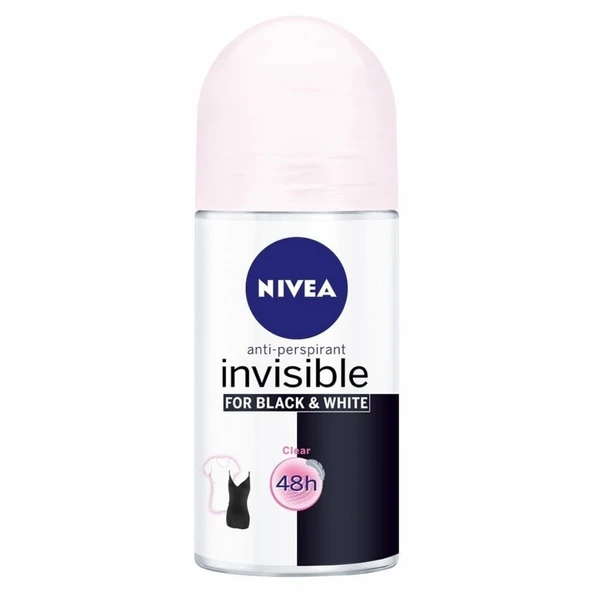 NIVEA ROLL-ON 50ML INV B&W CLEAR BYN 3298 ürün görseli 1