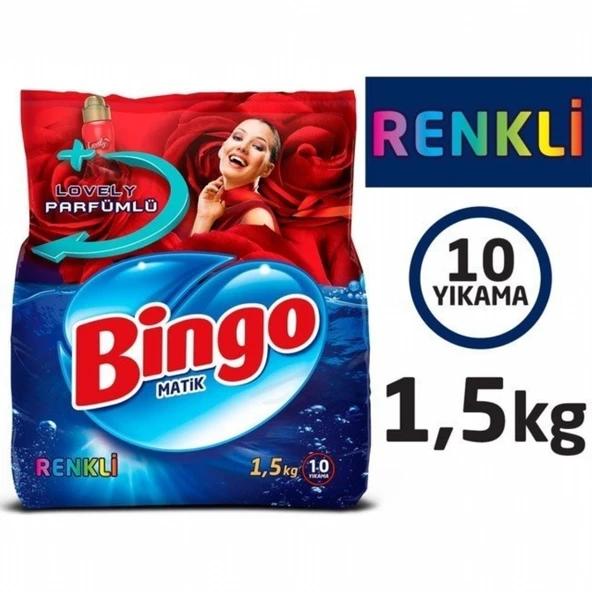 BINGO MATIK 1,5KG RENKLI 6650 ürün görseli 1