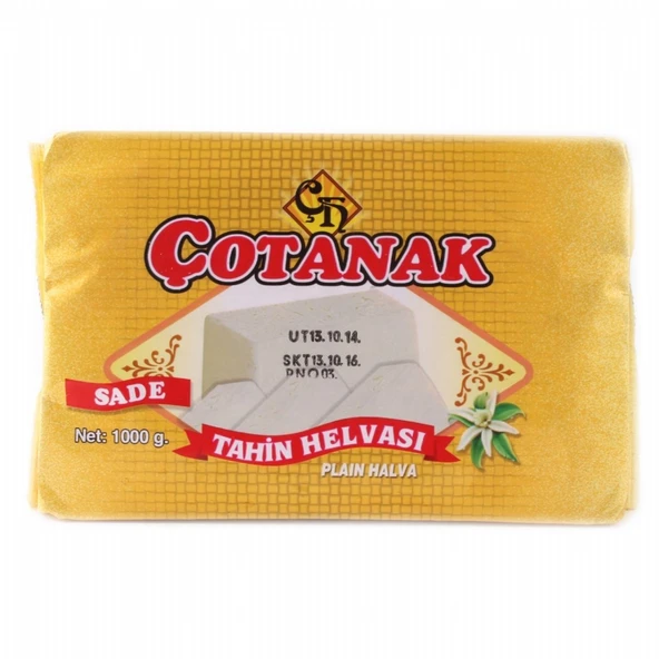 COTANAK  HELVA 1KG. SADE ürün görseli 1