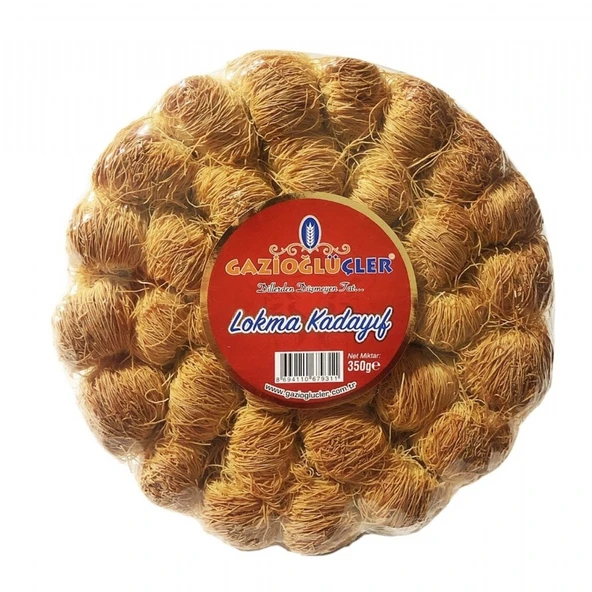 GAZIOGLU KADAYIF 350GR LOKMA ürün görseli 1