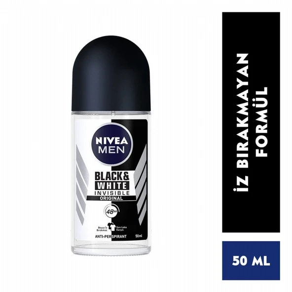 NIVEA ROLL-ON 50ML INV B&W POWER BAY 3299 ürün görseli 1