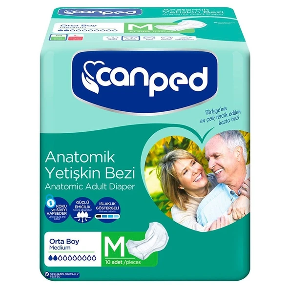 CANPED 10'LU ORTA HASTA BEZI ürün görseli 1