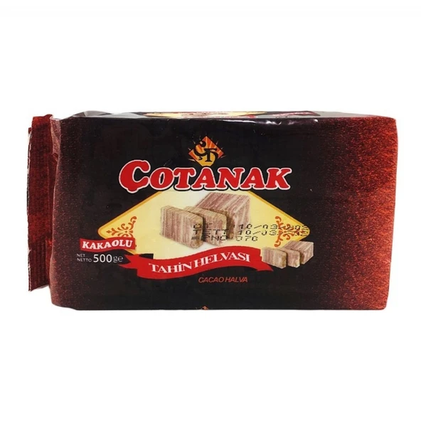 COTANAK  HELVA 500GR. KAKAOLU ürün görseli 1
