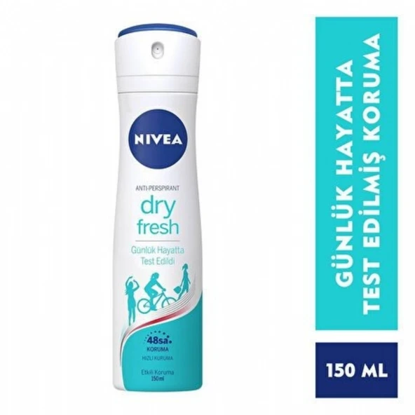 NIVEA DEO 150ML DRY FRESH KDN ürün görseli 1