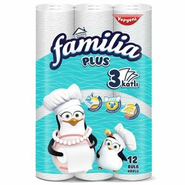 FAMILIA 12'LI HAVLU PLUS 4807 ürün görseli 1