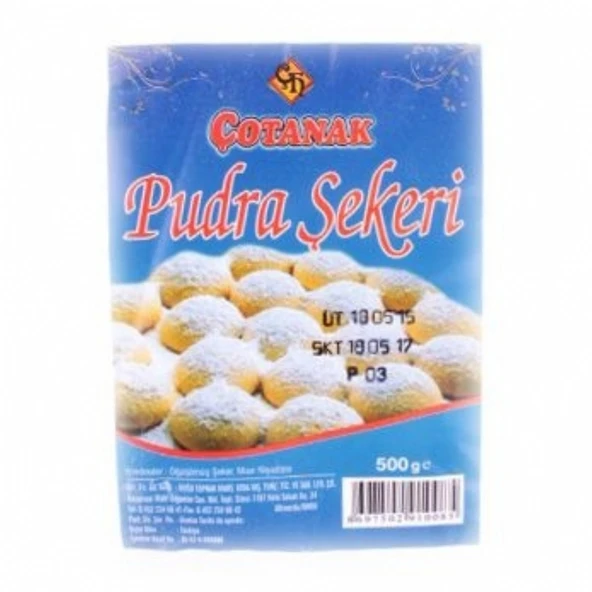 COTANAK  PUDRA SEKERI 500GR ürün görseli 1