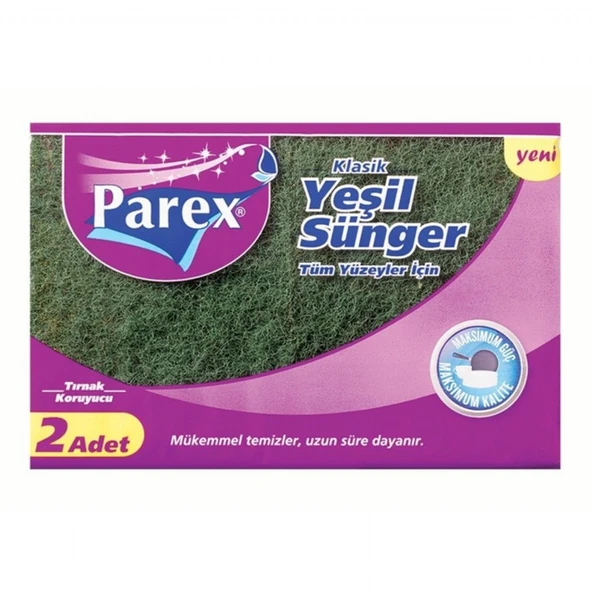 PAREX SUNGER 2'LI OLUKLU YESIL 7207 ürün görseli 1