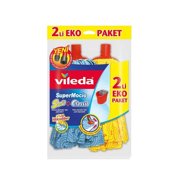 VILEDA SUPER PASPAS EKO 2'LI ürün görseli 1