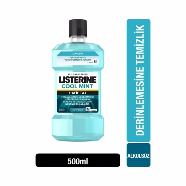 LISTERINE 500ML AGIZ GARGARASI ZERO H.NANE ürün görseli 1