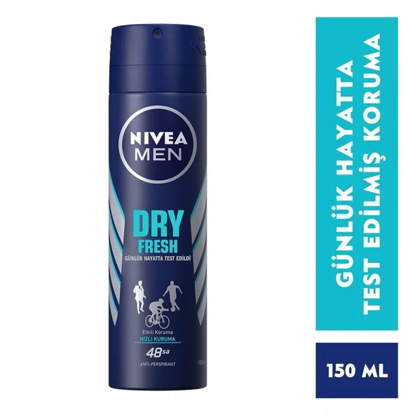 NIVEA DEO 150ML DRY FRESH ERK ürün görseli 1