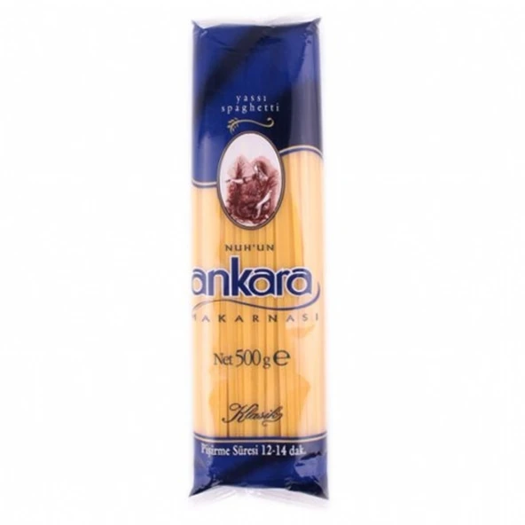 ANKARA 500GR YASSI SPAGHETTI (LINGULINE) ürün görseli 1