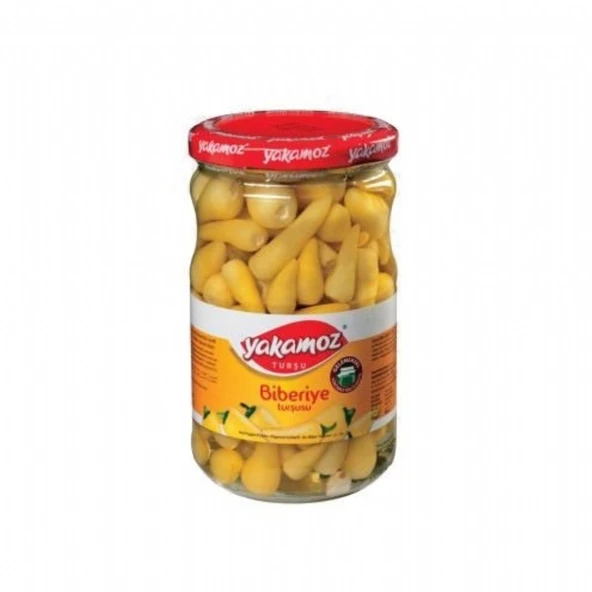 YAKAMOZ 650GR SARI BIBERIYE TURSUSU CAM ürün görseli 1