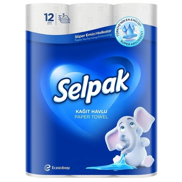 SELPAK HAVLU 12'LI 1015 (4) ürün görseli 1