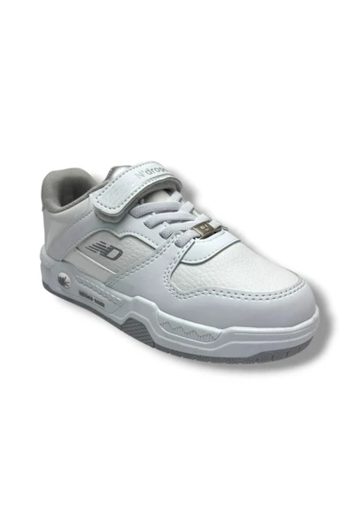 Ndrops 012-26 Deri Cırt Bantlı Çocuk Sneaker 31-35 ürün görseli 1