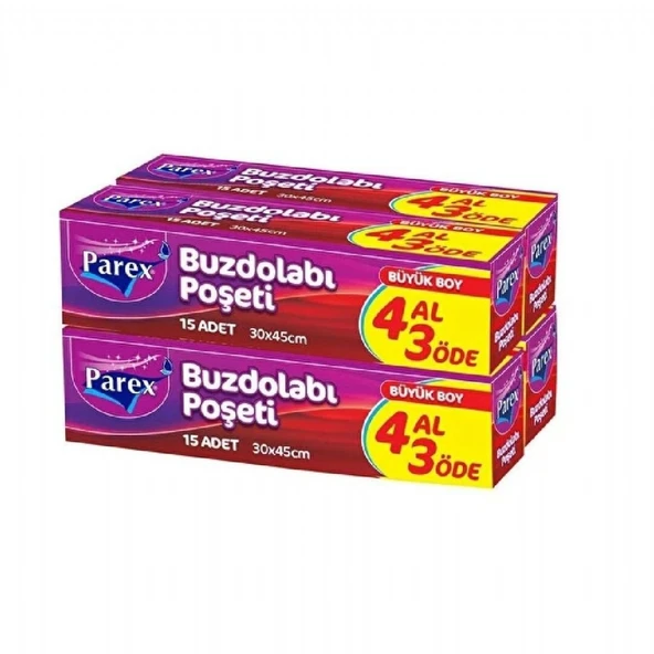 PAREX BUZD.POSETI 4AL 3 ODE 4X20'LI 30X45CM 7911 ürün görseli 1