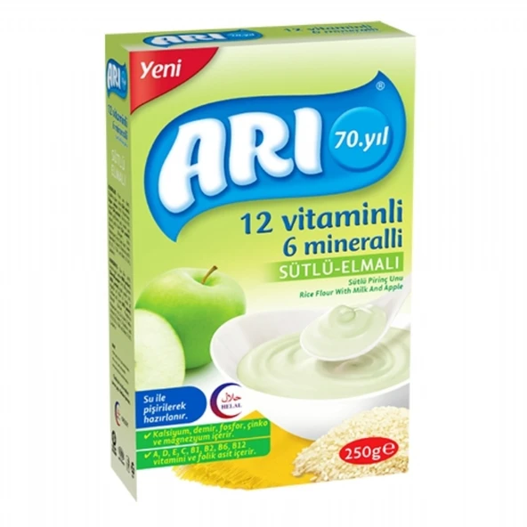 ARIMAMA 250GR SUTLU MUZLU 1201420 ürün görseli 1