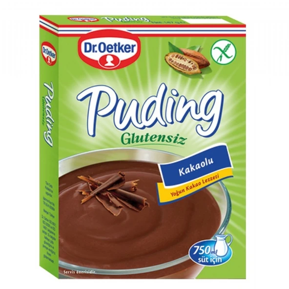DR. OETKER GLUT. 147GR PUDING KAKAOLU ürün görseli 1