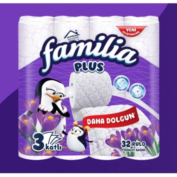 FAMILIA 32'LI TUV KAGIDI PLUS SIHIRLI CICEK ürün görseli 1