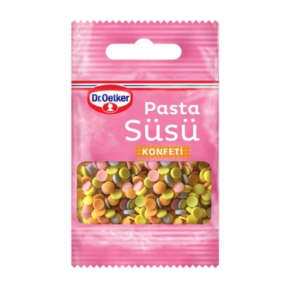 DR. OETKER DEKOR 10GR KONFETI 9432 ürün görseli 1