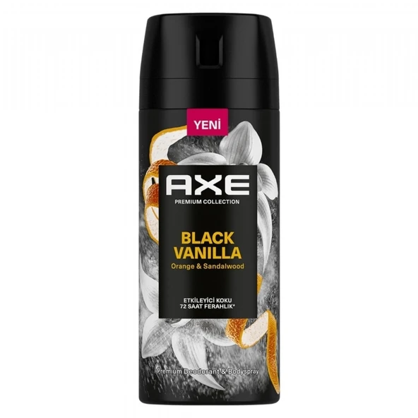 AXE DEO PREM. 150ML BLACK VANILLA 3502 ürün görseli 1